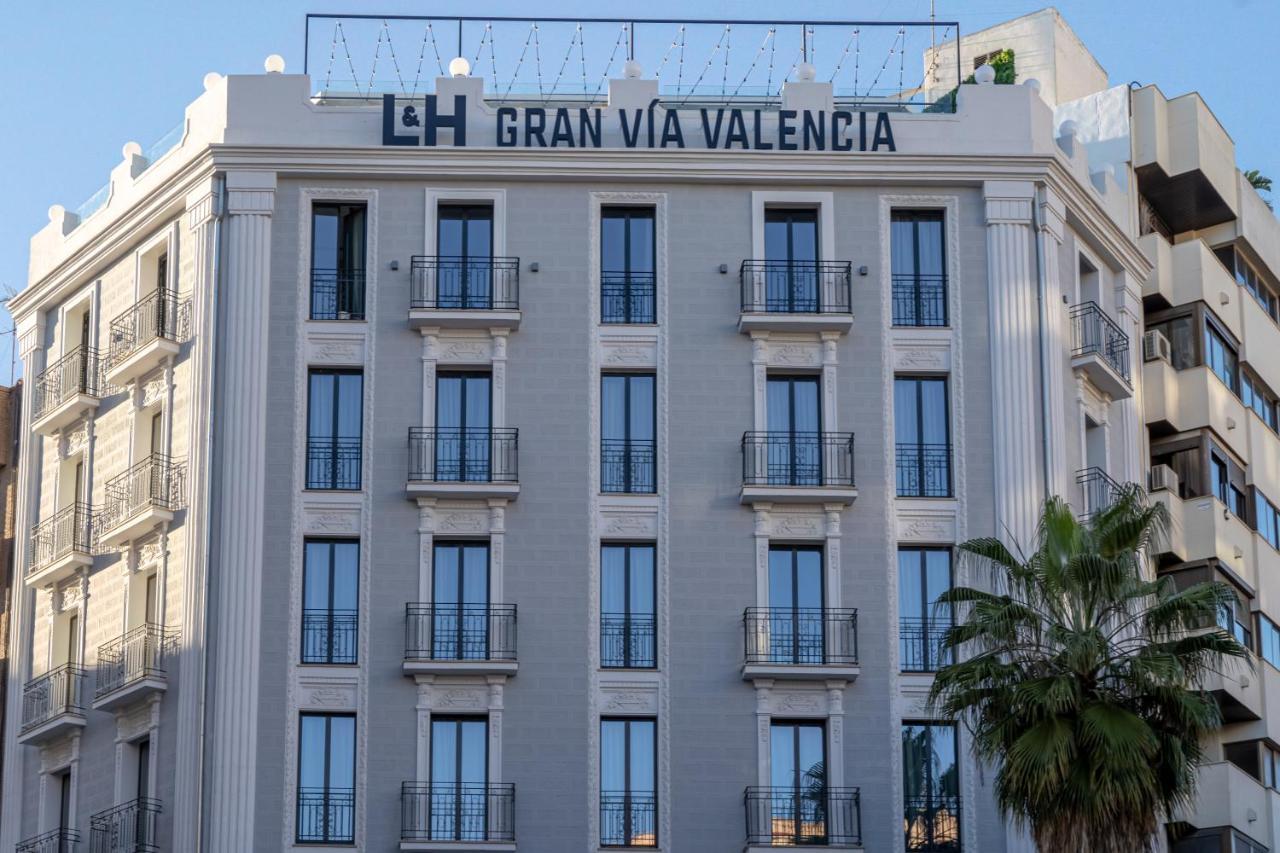 L&H Gran Via Valencia Hotell Exteriör bild
