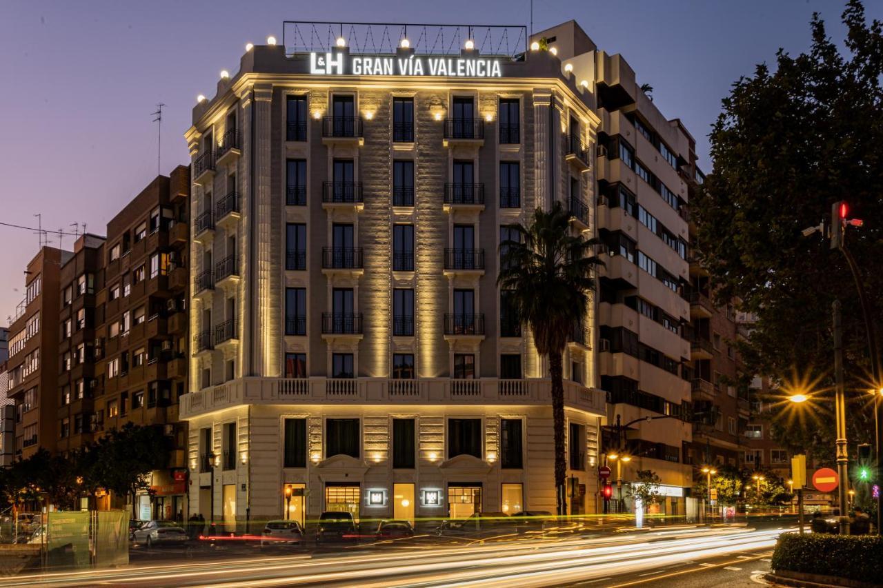 L&H Gran Via Valencia Hotell Exteriör bild
